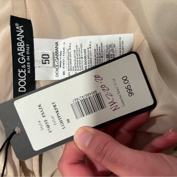 Dolce & Gabbana Floral Pink Sleeveless Top - Picture 3 of 3